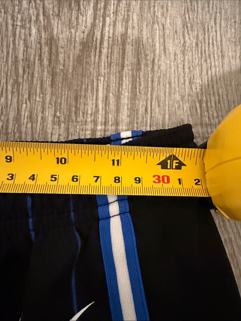 Nike Black and Blue Orlando Magic Basketball Shorts - Picture 9 of 11
